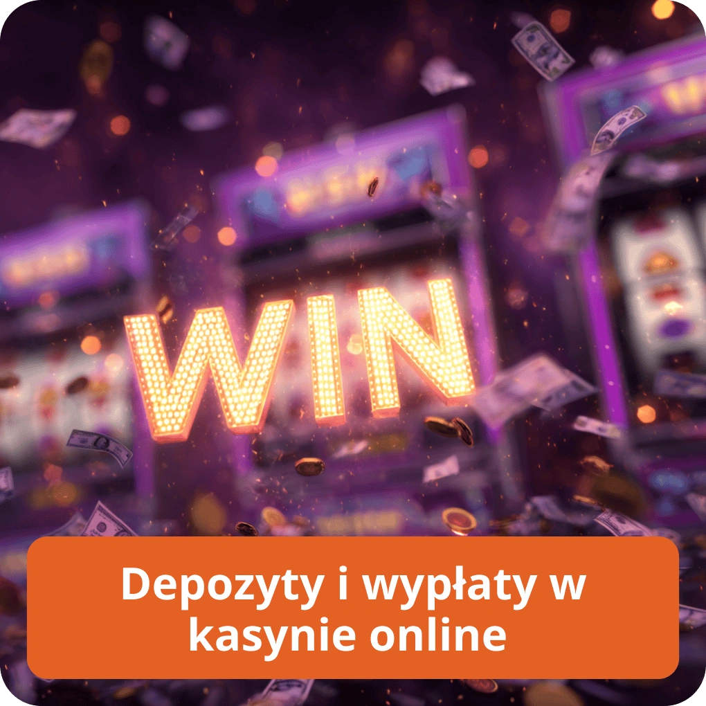 Depozyty i wypłaty w kasynie online